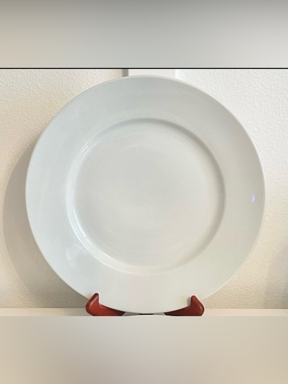 Pottery Barn Great White Retired 12.25" Chop Dinner Plate Charger